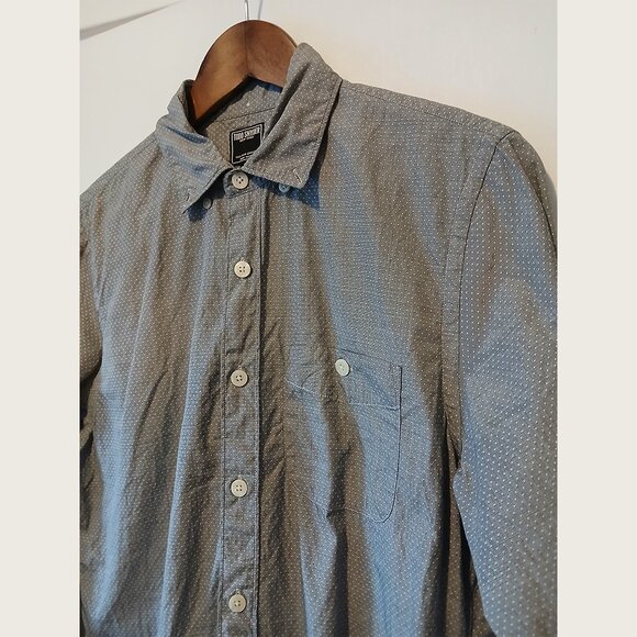TODD SNYDER - Grey classic front pocket shirt - Sz S - Picture 2 of 10